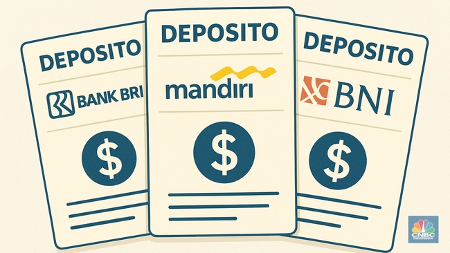 Latest Deposit Interest Rates at Bank Mandiri, BNI and BRI as of 3 August 2026
