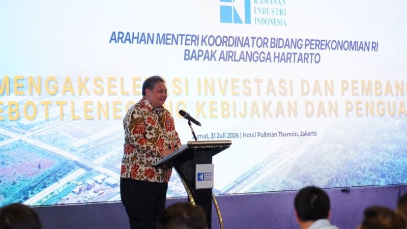 Coordinating Minister Airlangga: Industrial Estates Are National Economic Drivers