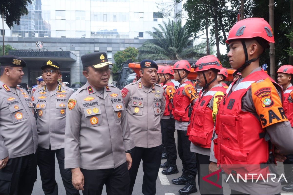Polda Metro Jaya Maps Disaster-Prone Areas, Boosts Preparedness