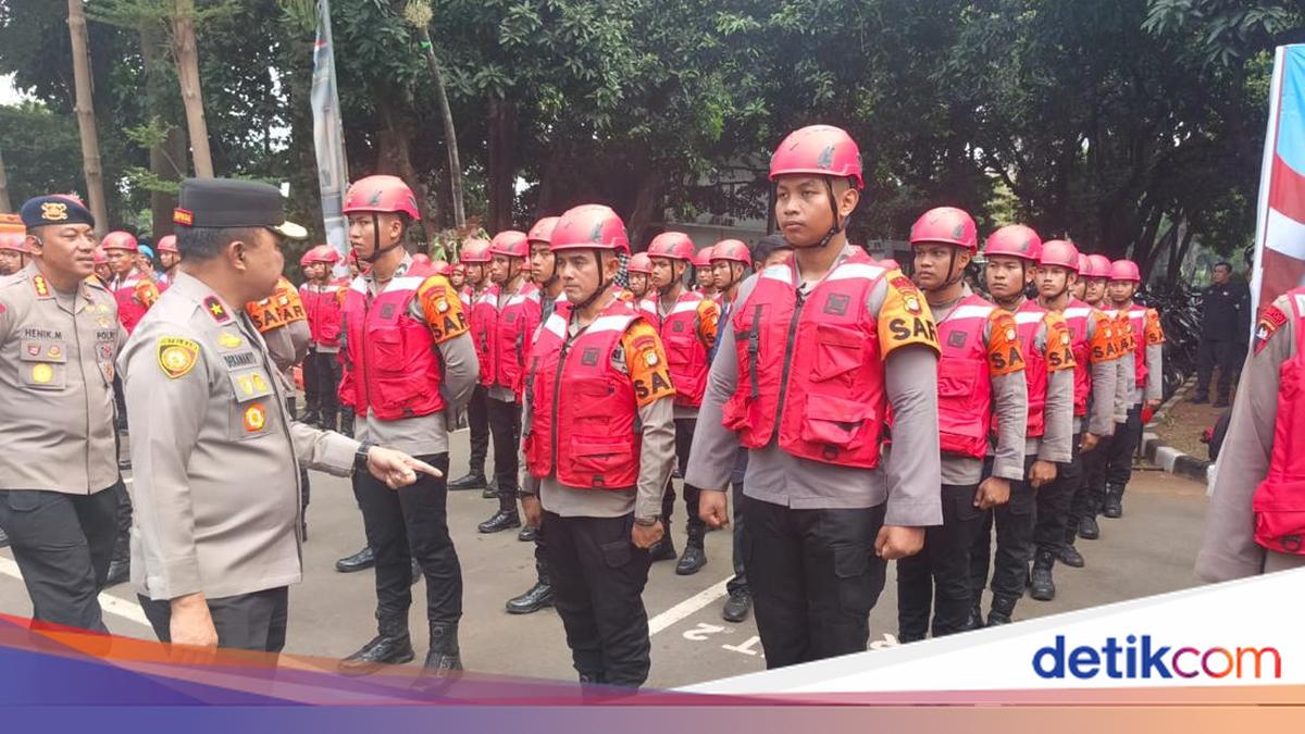 Entering Dry Season, Metro Jaya Police Prepare Personnel and Equipment to Anticipate Disasters