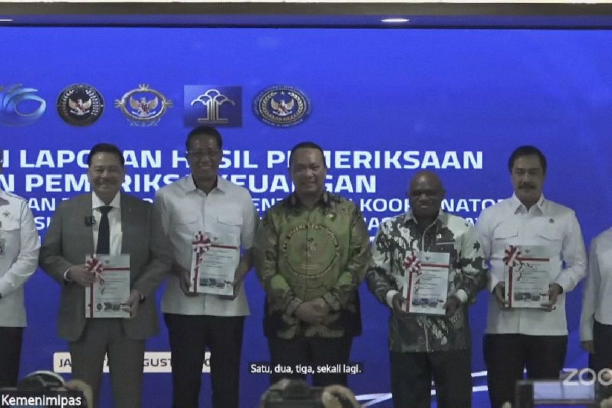 BPK Awards Unqualified Opinion to Coordinating Ministry for Law, Human Rights, Immigration, and Corrections for 2025 Financial Report