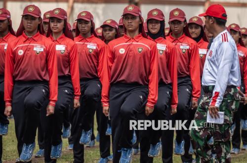 National Paskibraka Finalises Preparations for 81st Independence Day Ceremony at the Palace