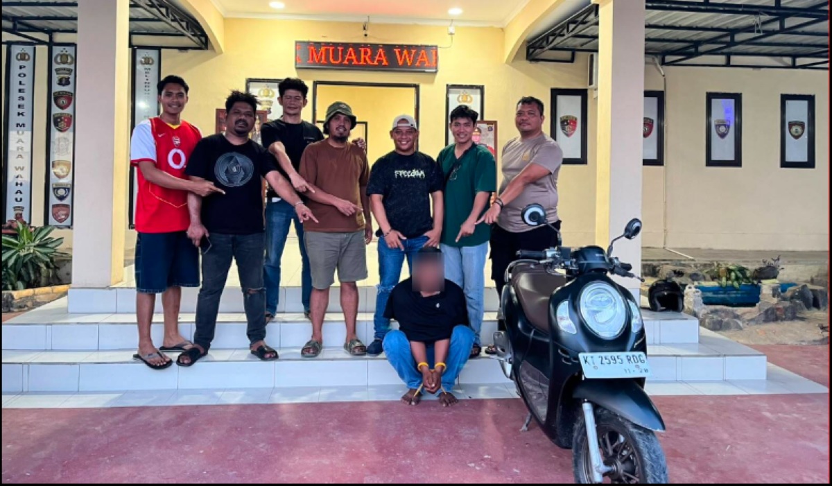 Fake Police Officer Arrested in East Kutai for Motorcycle Theft