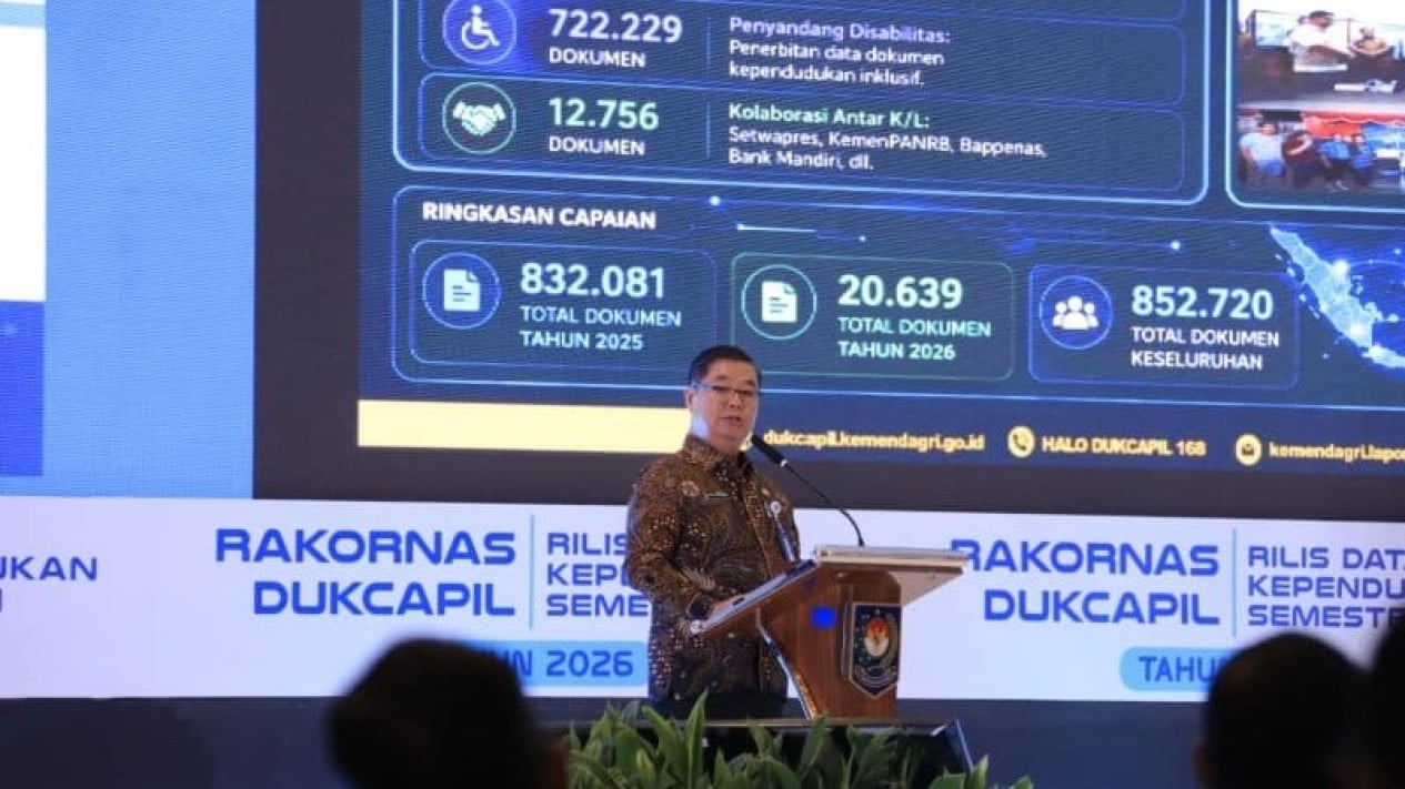 Dukcapil Surpasses 2025 Performance Targets, Population Data Services Continue to Integrate