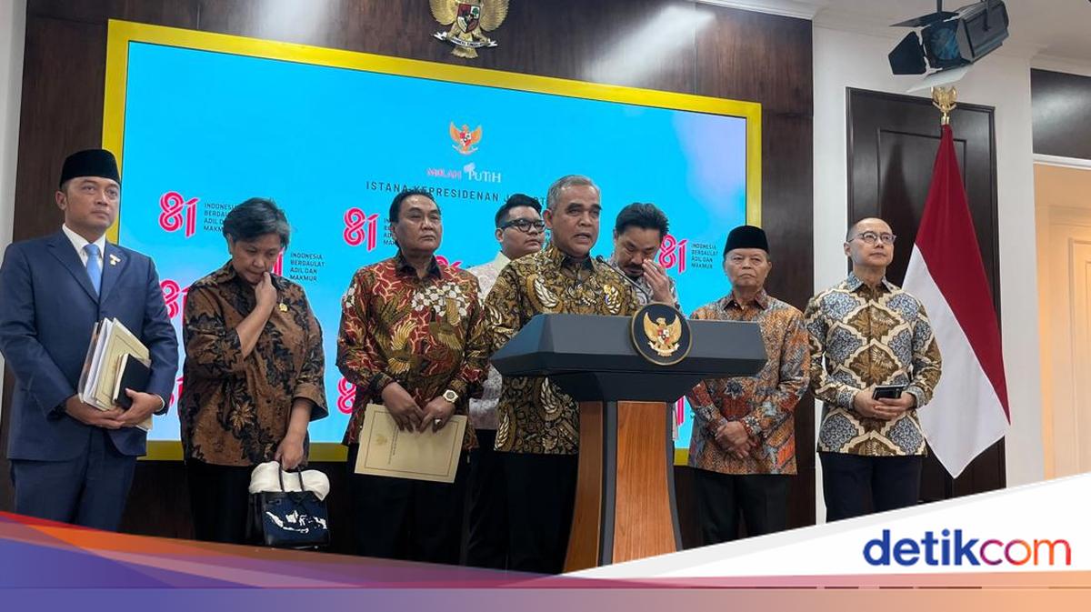 MPR Leadership Presents State Policy Guidelines Concept to President Prabowo
