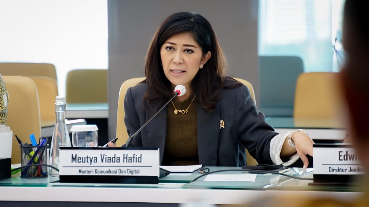 Minister Meutya Hafid Denies Government Ban on Media Coverage of Protests