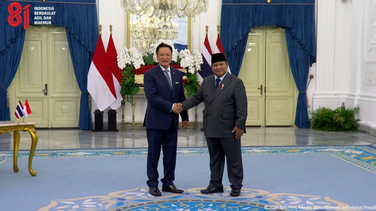 Prabowo Welcomes Thai PM Anutin at Merdeka Palace with Jaipong Dance