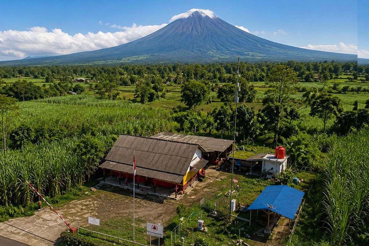 Lumajang BPBD Strengthens Semeru Forward Post to Accelerate Disaster Information
