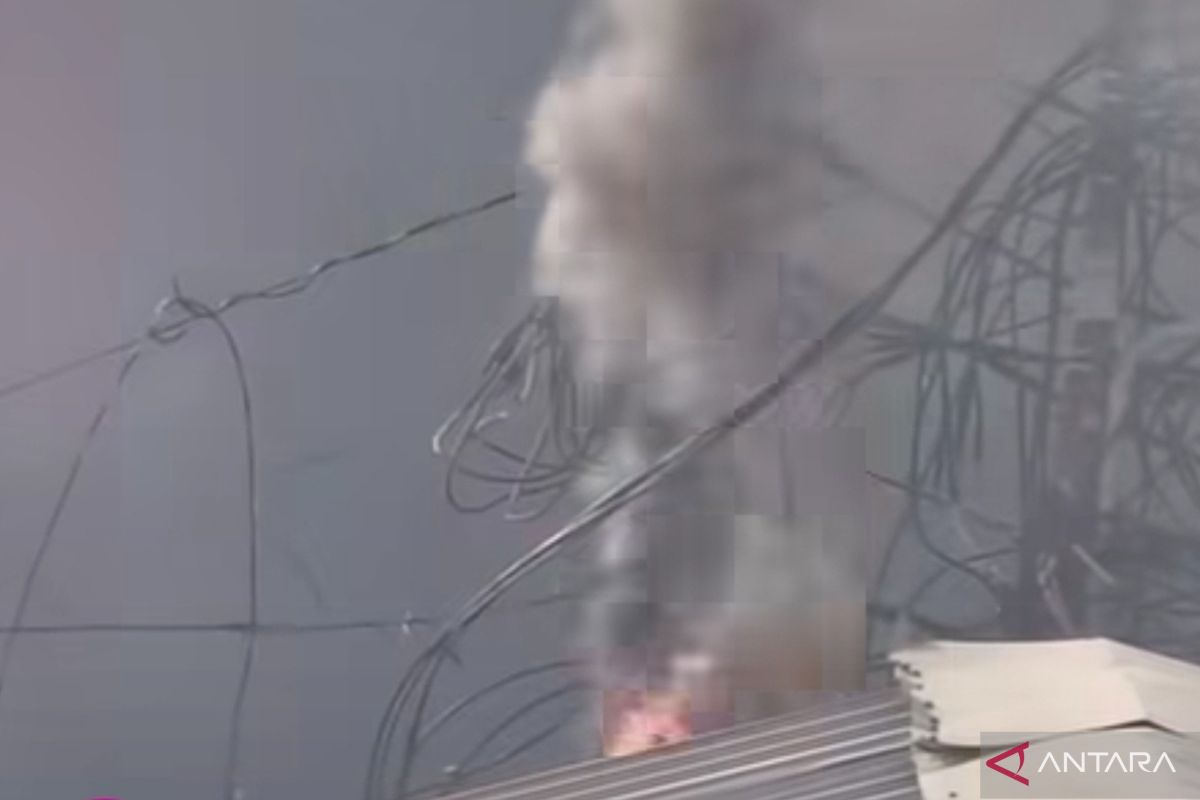 Electrical Substation Fire Erupts in Kalideres, West Jakarta