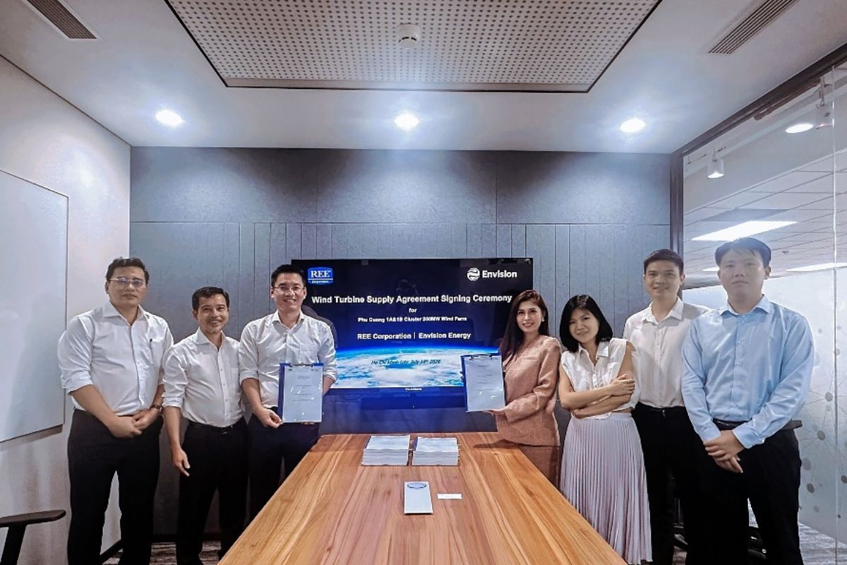 Envision Energy Secures Contract for 200 MW Nearshore Wind Farm in Vietnam