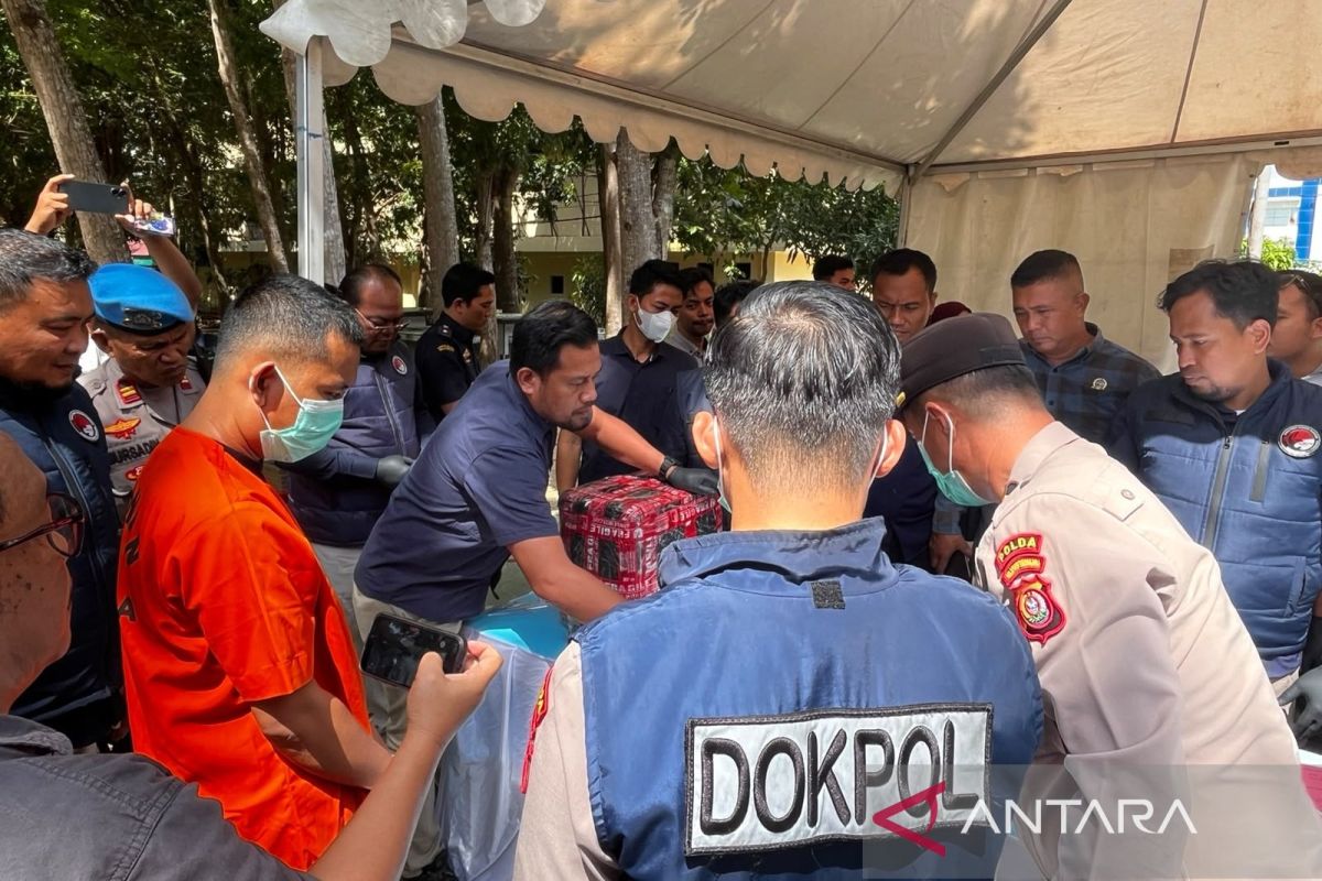 Southeast Sulawesi Police Destroy 5.4 kg of Narcotics from April-July 2026 Seizures