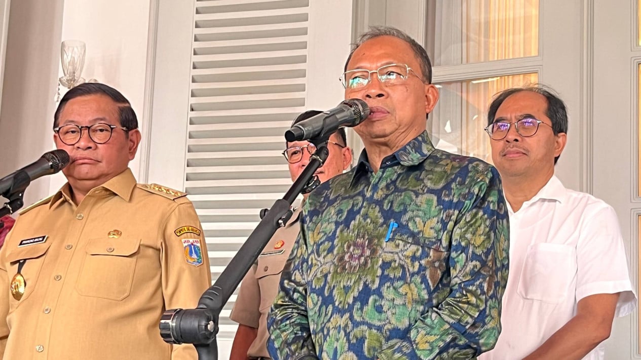 Pramono Receives Visit from Bali Governor, Discusses 'Creative Financing' and Building Coverage Regulations