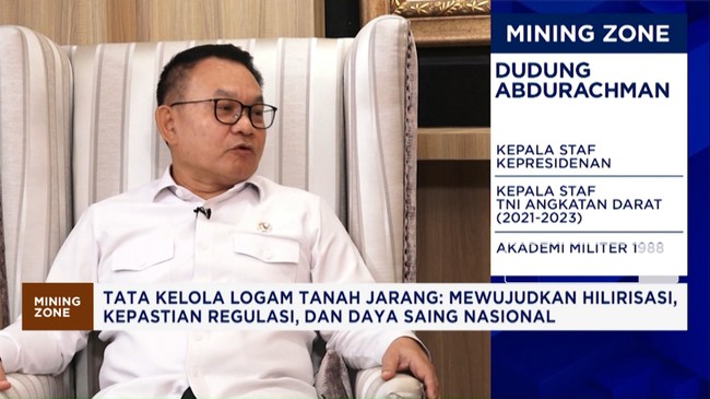 Presidential Chief of Staff Dudung: Nickel and Other Mineral Exporters Can Resume Shipments