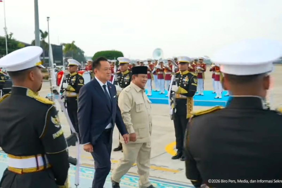 Prabowo Sees Off Thai PM Anutin at Halim Perdanakusuma Air Base