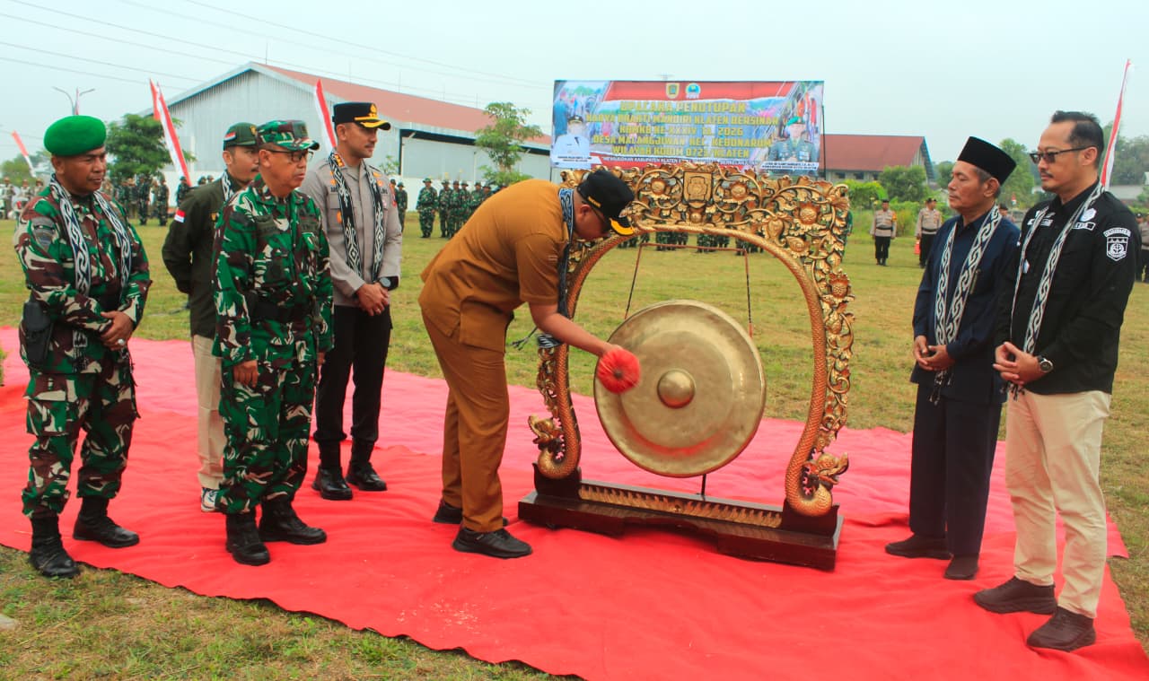 TNI, Klaten Government Synergise in KBMKB Programme to Accelerate Village Development