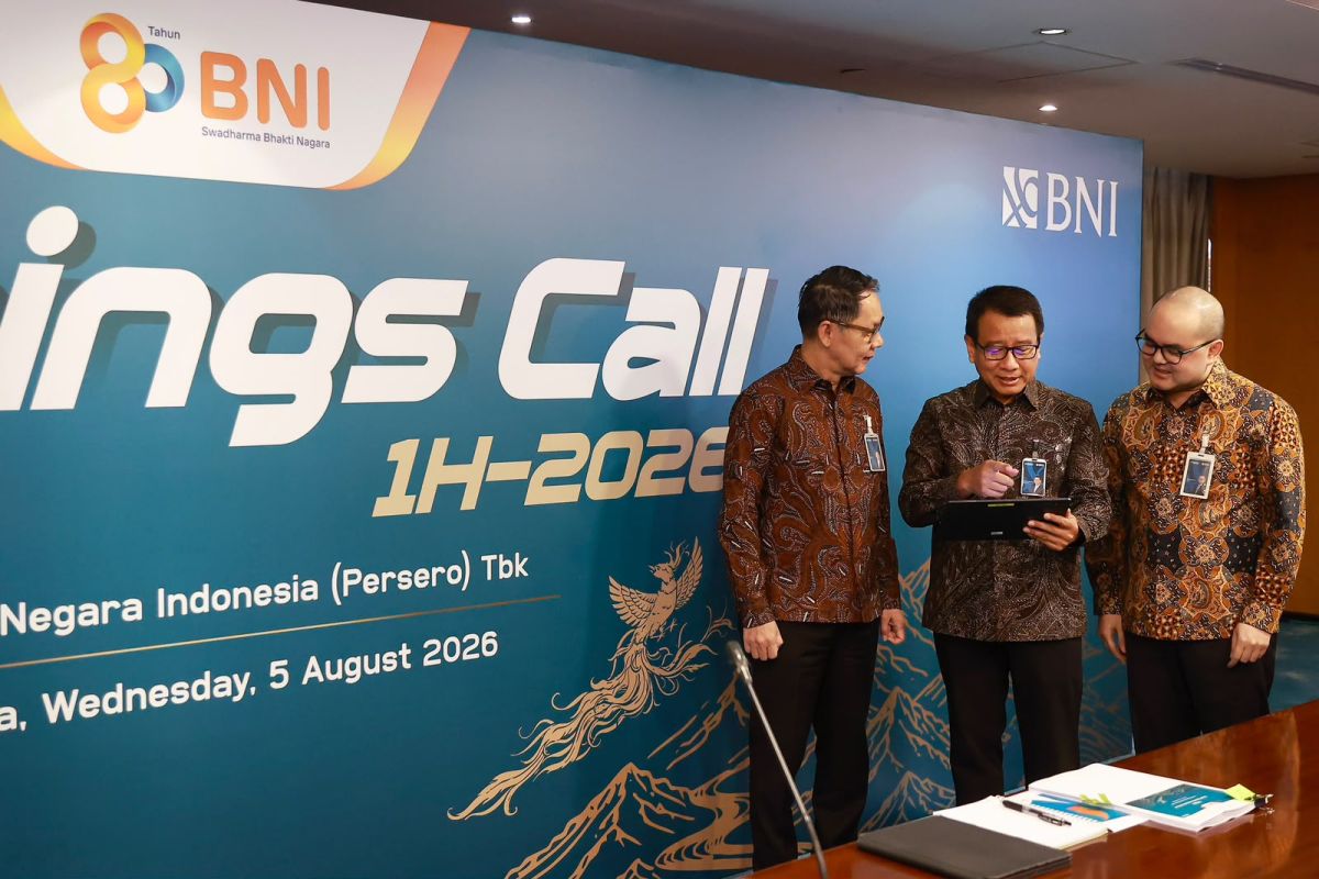 BNI Reports 24.4% Credit Growth, Net Profit Reaches Rp10.8 Trillion in First Half of 2026