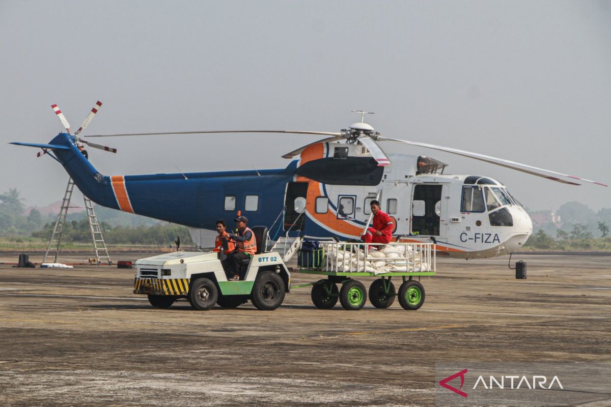 BNPB Conducts Weather Modification Operations in South Sumatra to Suppress Hotspots