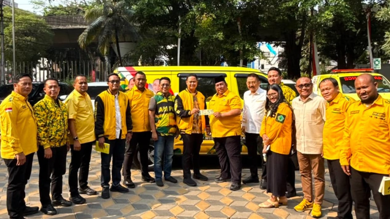Golkar Youth Wing Rewards Jakarta Branch with Vehicle for Mosque Cleaning After Recruiting 10,000 Cadres