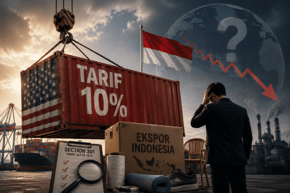 US 10% Tariff on Indonesia: Uncertainty More Pressing Than the Rate Itself