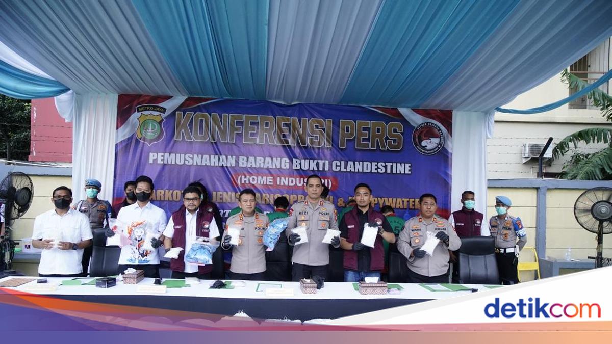 West Jakarta Police Destroy Rp 119 Billion in Narcotics, Saving 3.5 Million Lives