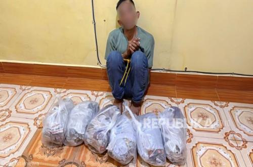 Customs and Police Arrest Courier in Nagan Raya, Uncover Cannabis Supply Network
