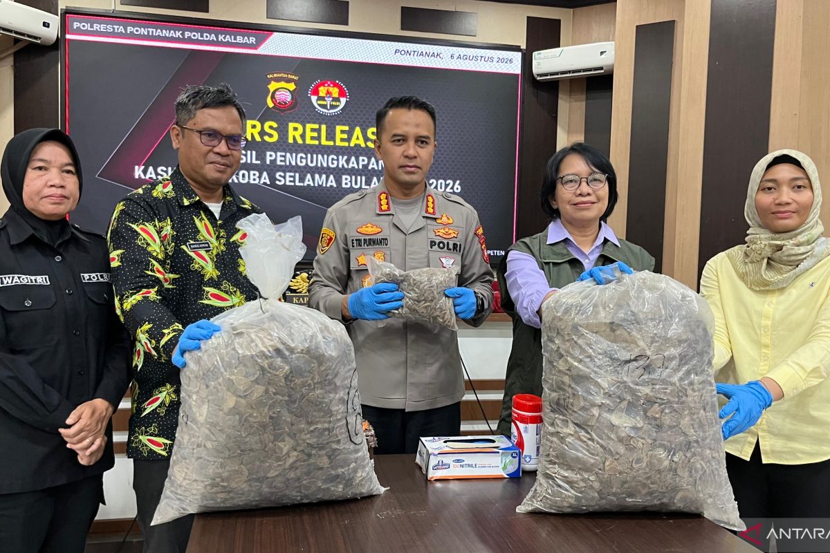 Police Uncover Illegal Pangolin Scale Trade in Pontianak