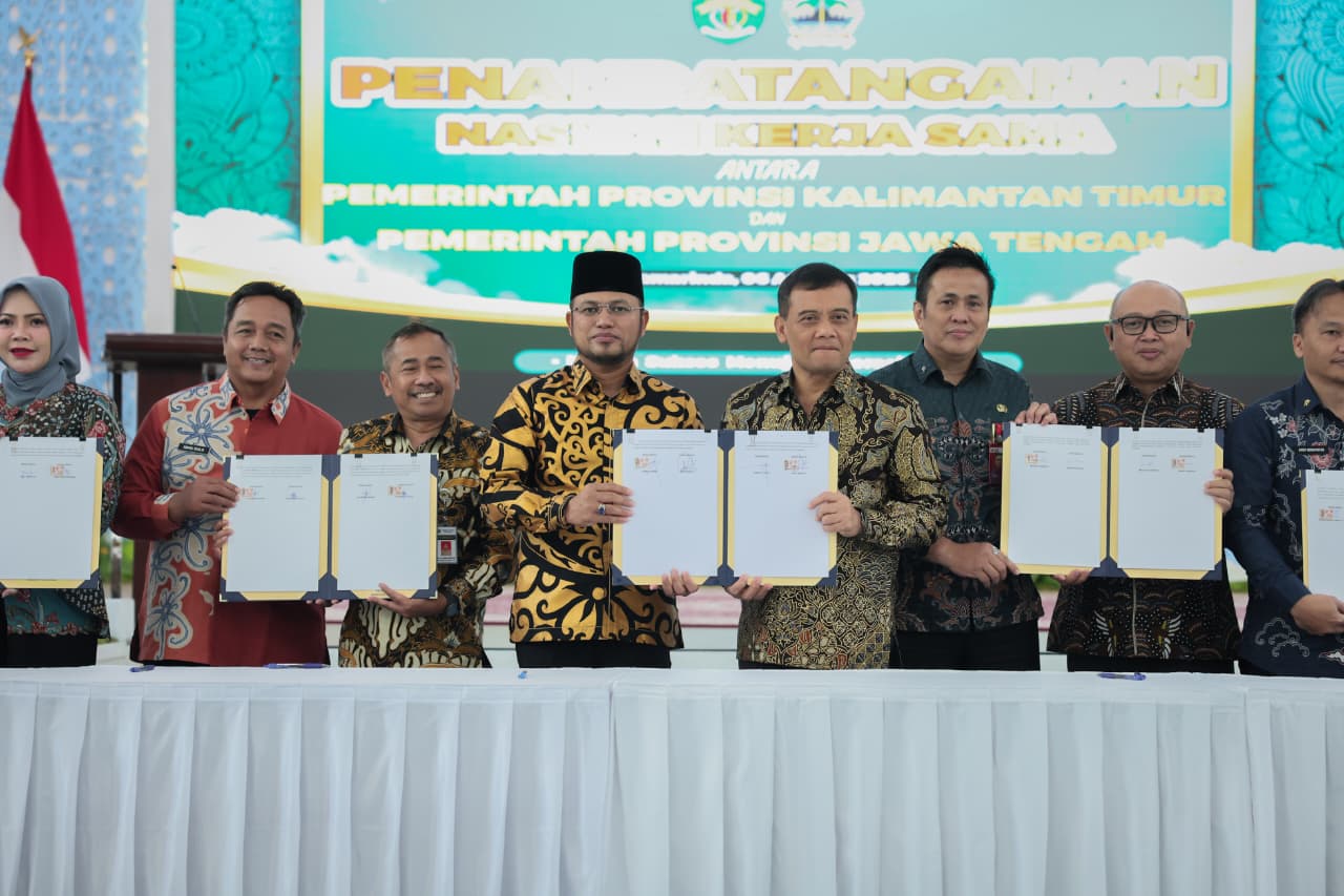 Central Java and East Kalimantan Seal Rp20.2 Trillion Economic Partnership