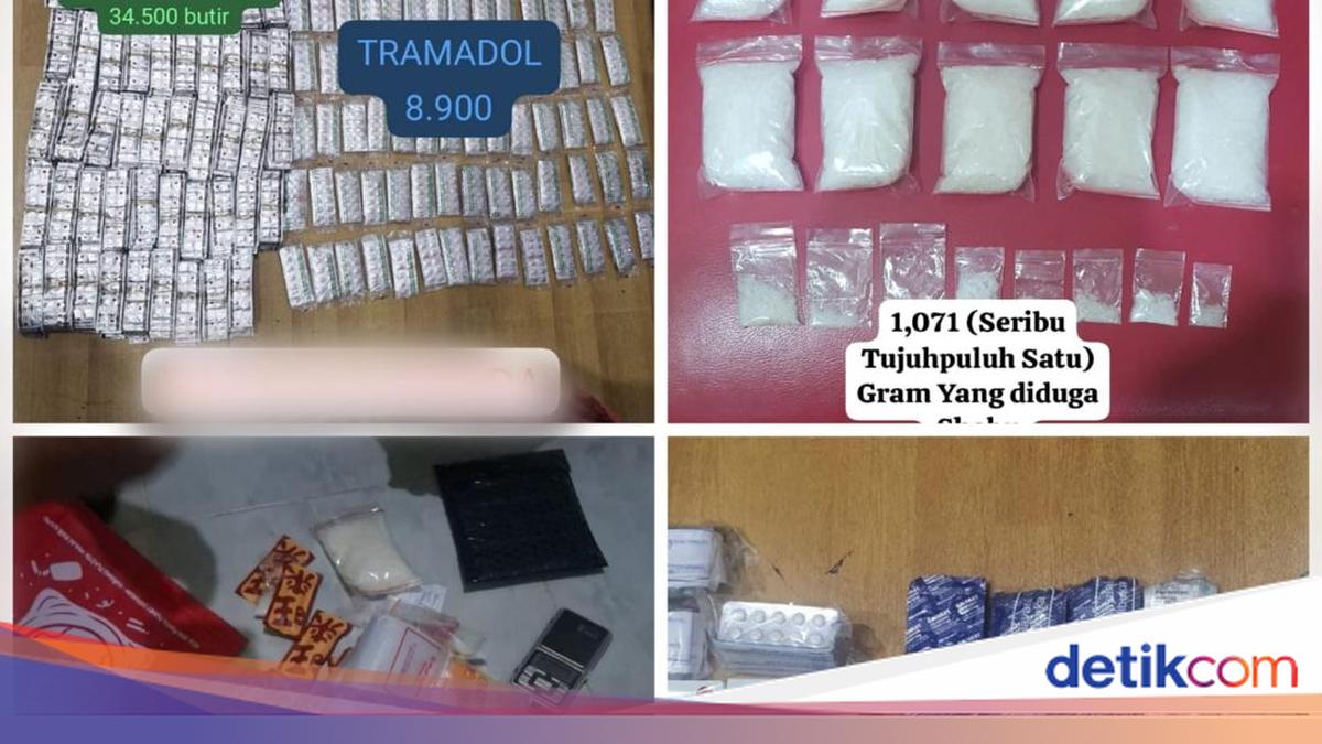 Police Arrest Two Dealers in West Jakarta, Seize Thousands of Tramadol Pills and Drug-Laced Vapes