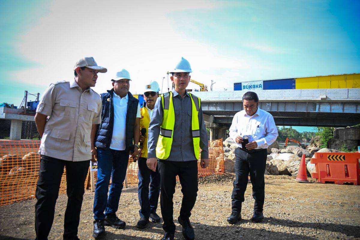 Indonesia's VP inspects post-disaster bridge recovery in Aceh