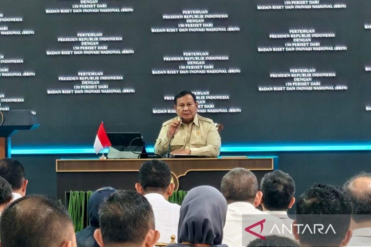 Prabowo Invites BRIN Researchers to Showcase Research and Innovation Achievements
