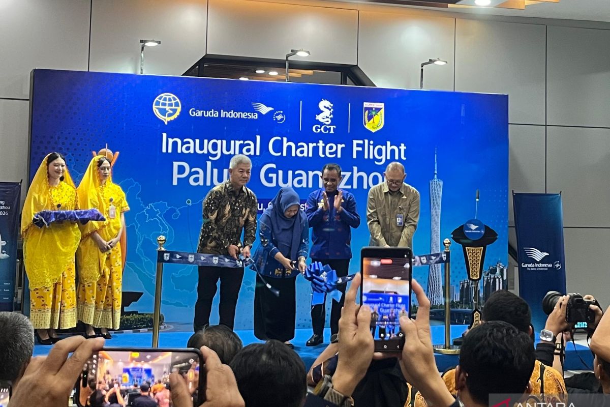 Mutiara Airport Officially Serves Inaugural Palu-Guangzhou International Flight