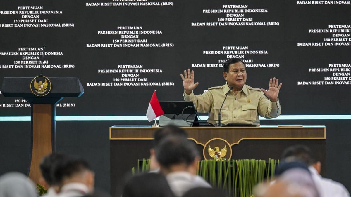 President Prabowo Admits Indonesia's R&D Investment Still Low, Vows Improvement