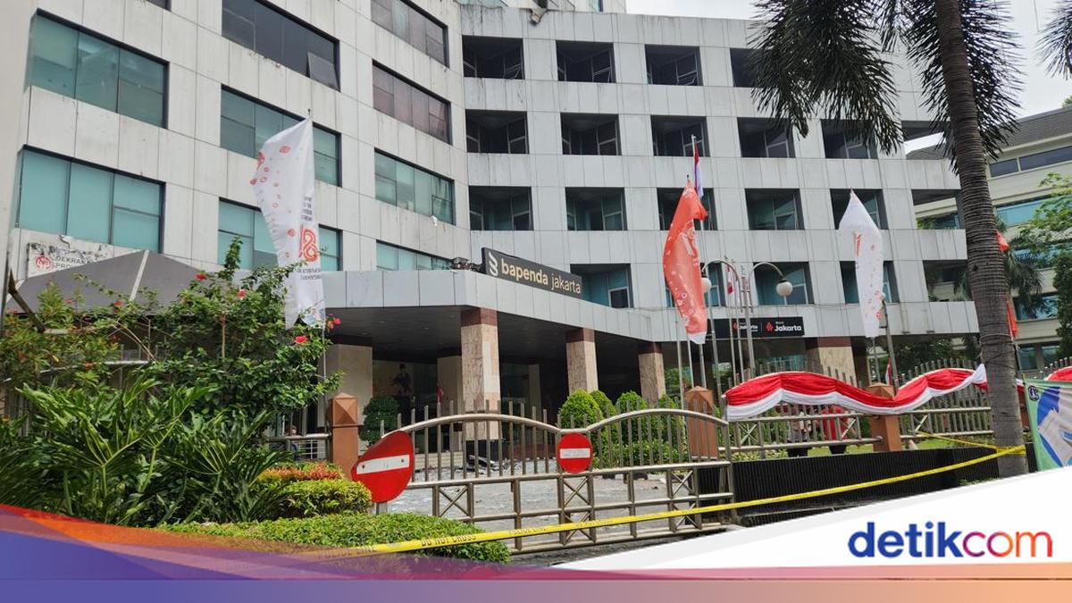 Current Condition of the DKI Jakarta Bapenda Building After Fire