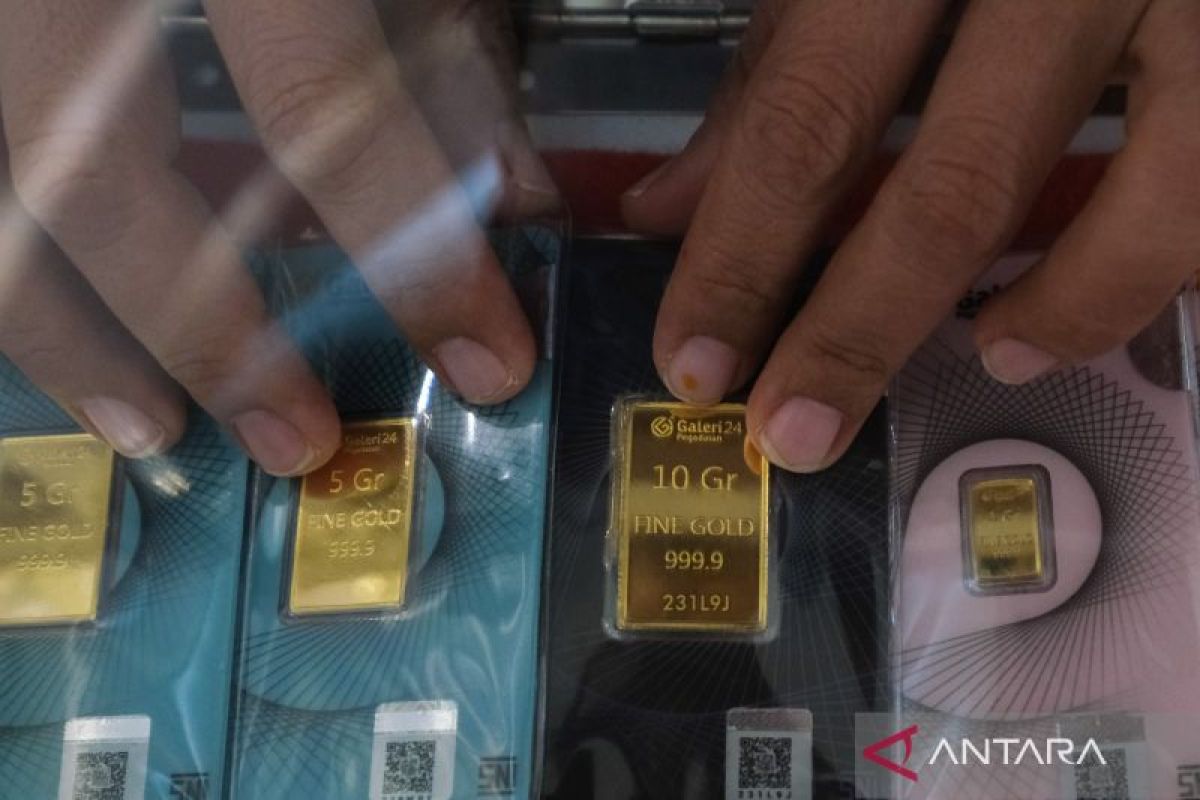 Pegadaian Gold Prices for Monday: Galeri24, Antam, and UBS Rates