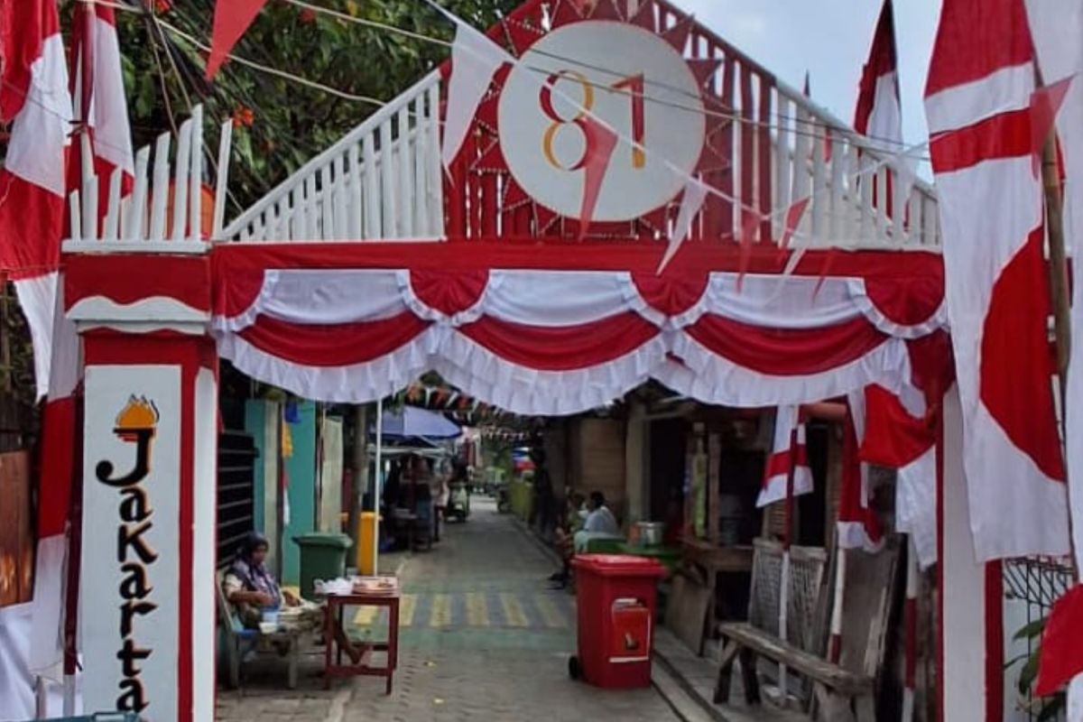 Pulau Panggang and Pramuka Embellished with Red and White Ornaments to Welcome 81st Independence Day