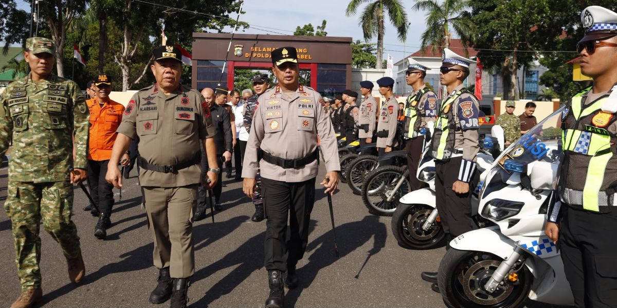Babel Police Hold Forest and Land Fire Preparedness Drill