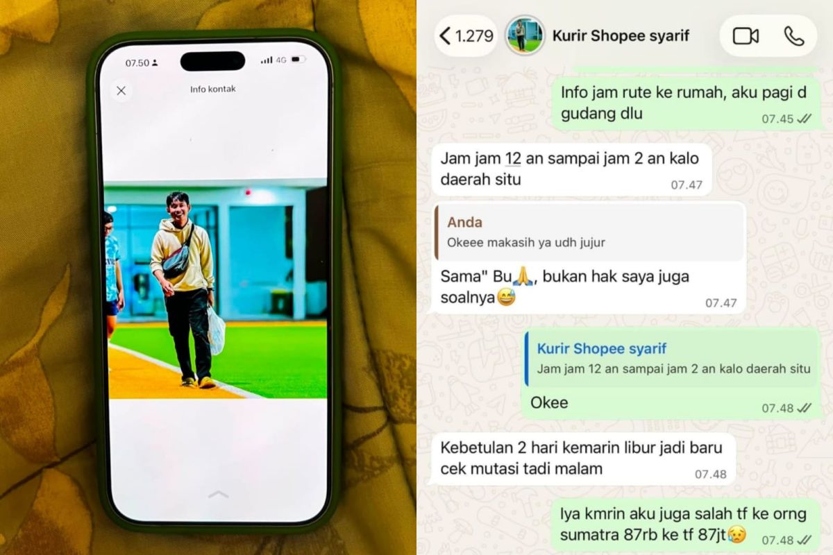 SPX Courier Returns Rp92 Million After Customer's Erroneous Transfer