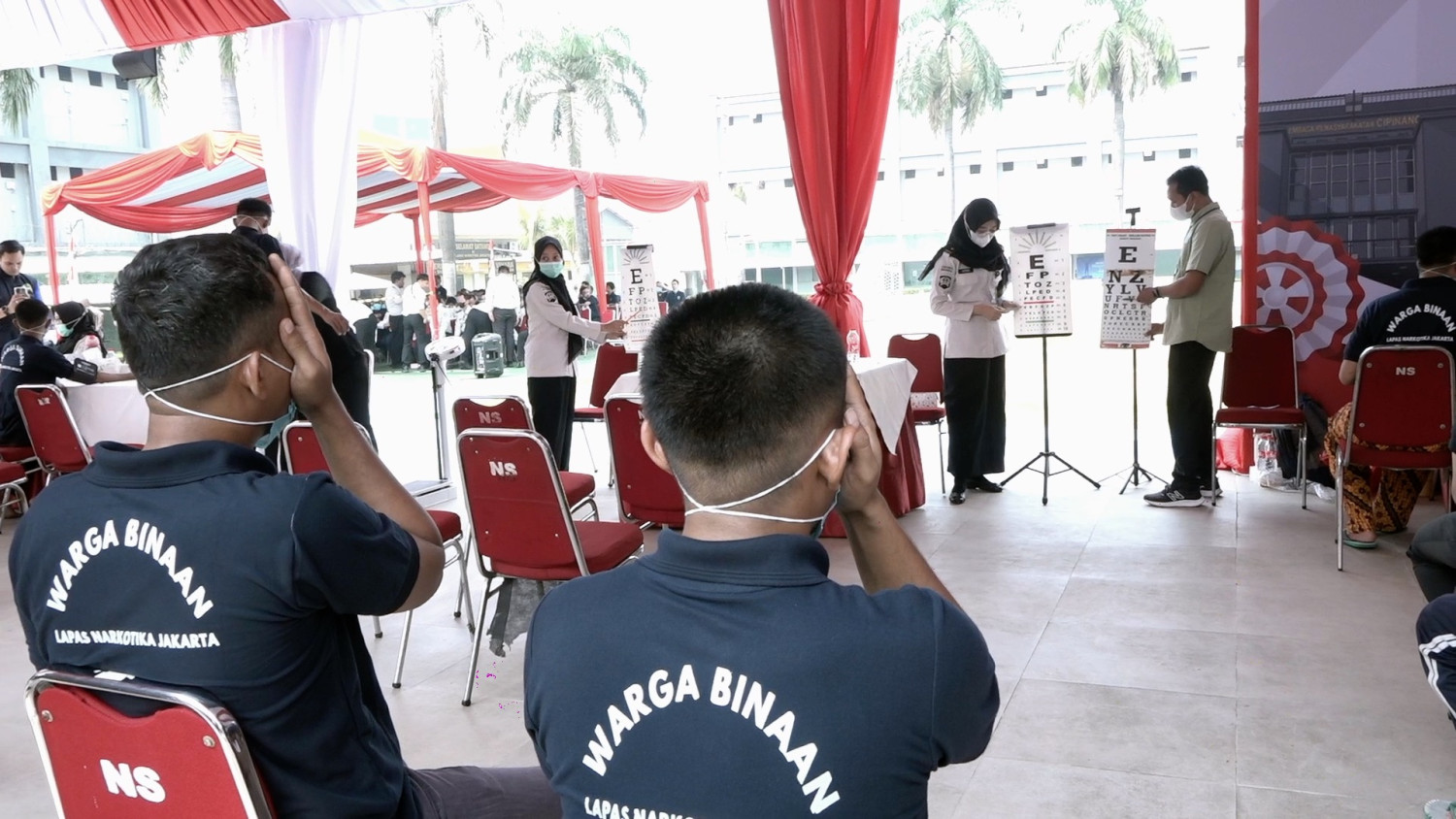 Ministry of Immigration and Corrections Partners with Health Ministry for Free Health Checks at Cipinang Prison Ahead of Independence Day