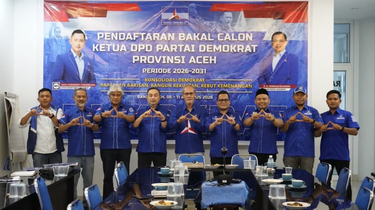Nurdiansyah Alasta Enters Race for Chair of Democratic Party's Aceh Chapter