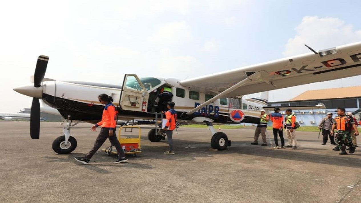 BMKG Reveals Why Cloud Seeding Cannot Yet Be Used to Fight Forest Fires