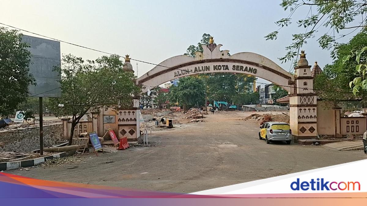 Serang City Square Revitalisation Budgeted at Rp 48 Billion, to Feature Golok Statue