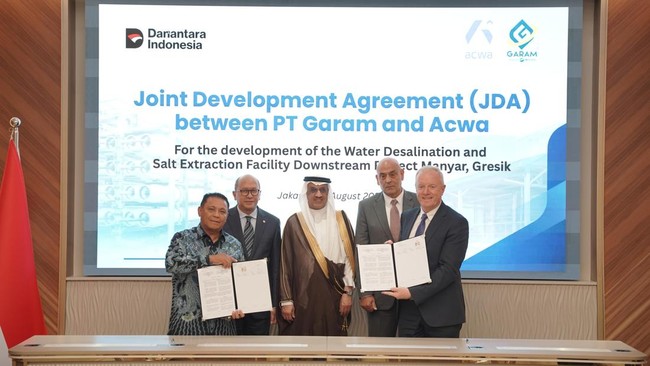 PT Garam and ACWA Power Collaborate on Integrated Project in Gresik