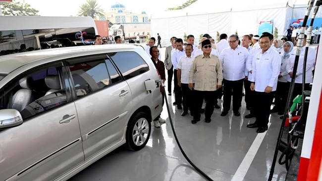 Prabowo Closely Monitors B50 Fuel, Here's the Price at Pertamina Petrol Stations