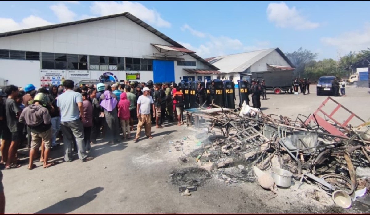 PT Timah Reports Destruction and Arson at East Belitung Office to Police