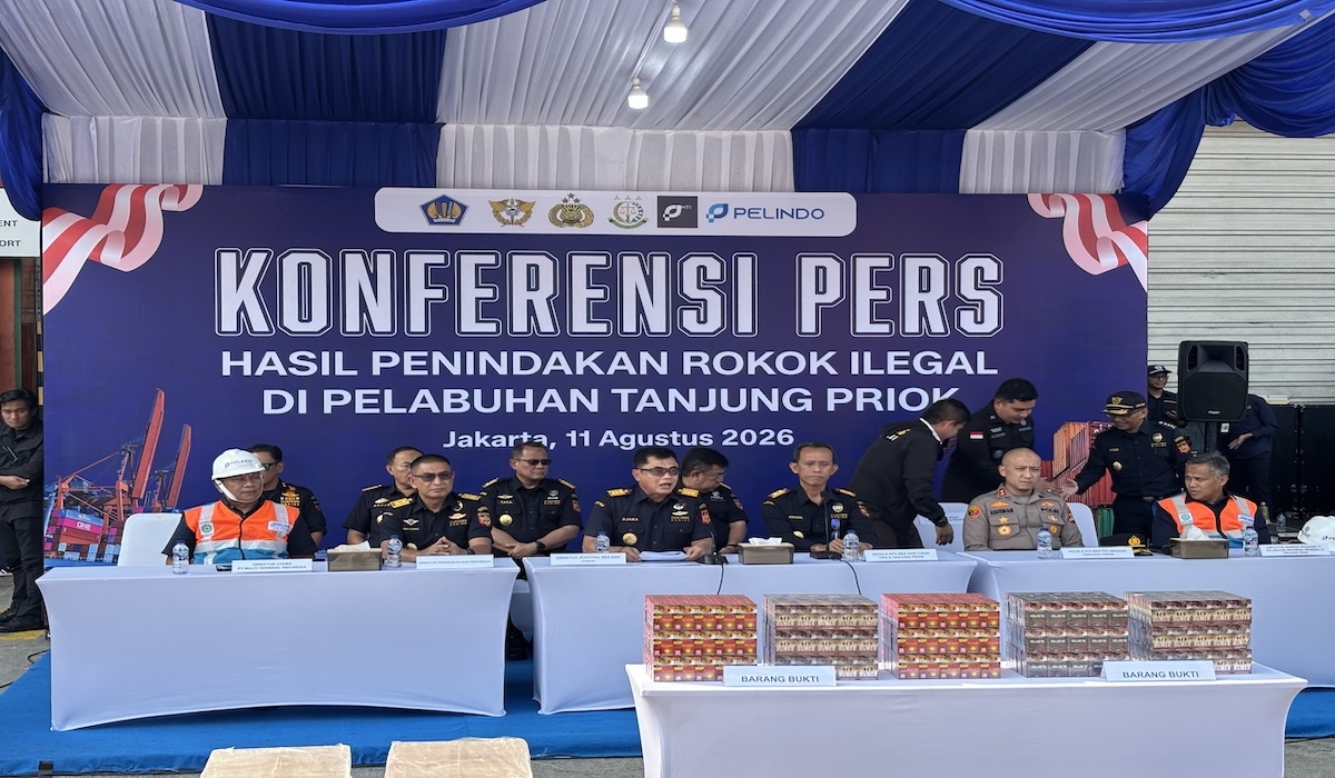 Customs Foils Smuggling of 8.96 Million Illegal Cigarettes at Tanjung Priok