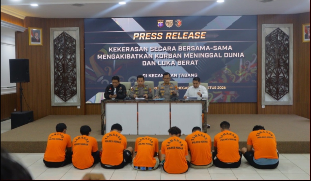 Kukar Police Arrest Nine Suspects in Tabang Assault, Confirm Incident Not Sectarian