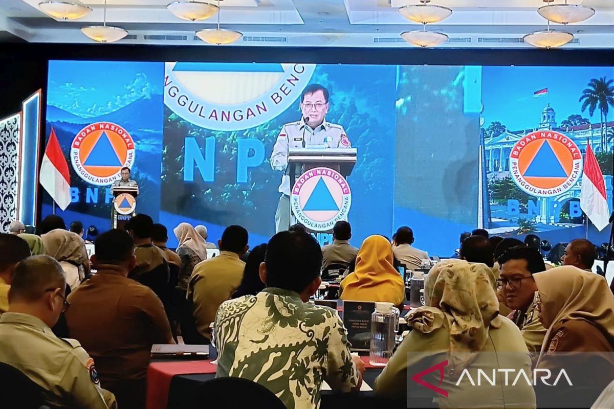 BNPB Urges Integration of Disaster Risk Maps into Spatial Planning and Infrastructure Policies