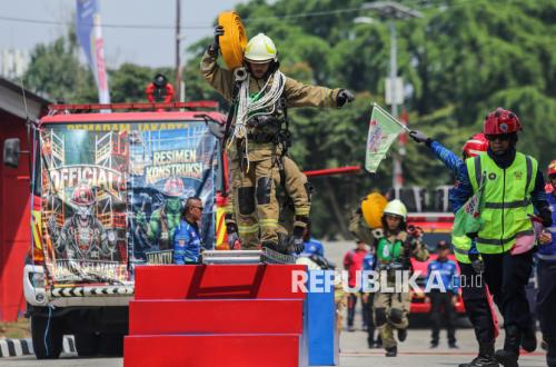 Jakarta Firefighters Compete in Skills Challenge at JFFC 2026