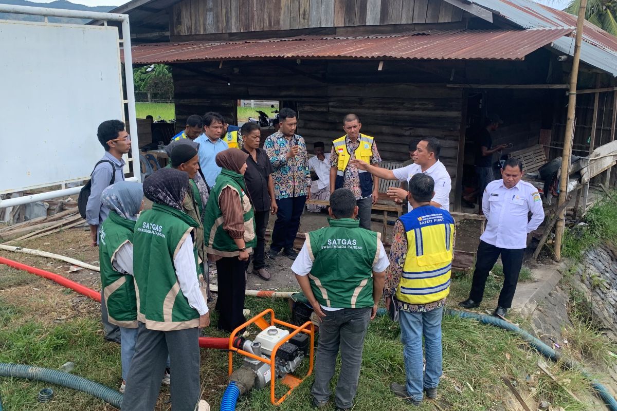 Aceh Besar accelerates drought-stricken rice field mitigation