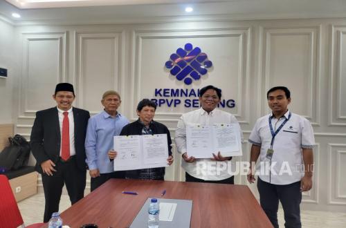 IBK Foundation Signs MoU with BBPVP Serang to Enhance Human Resource Quality in Banten